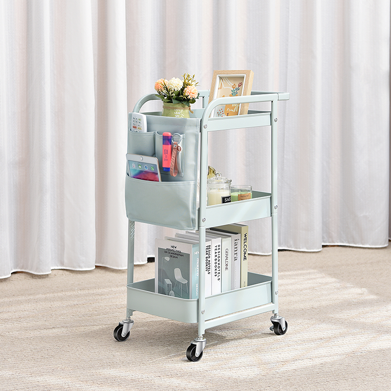 Storage Trolley with Canvas Bag